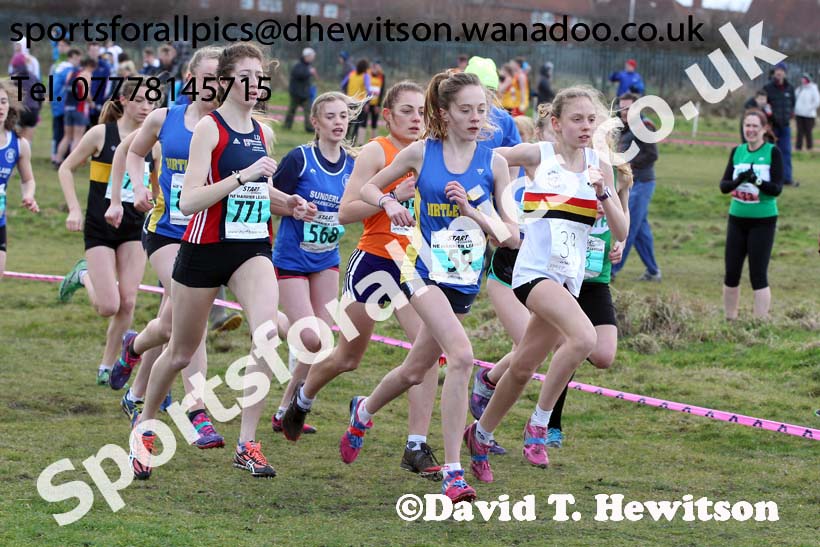 Under-17 and under-20 women NEHL, Wrekenton. Photo: David T. Hewitson/Sports for All Pics